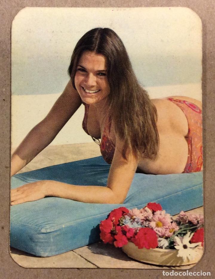 Collectables Calendars: VINOS CARBAJALES (BILBAO). CALENDARIO PUBLICITARIO DE 1974. CHICA BIKINI