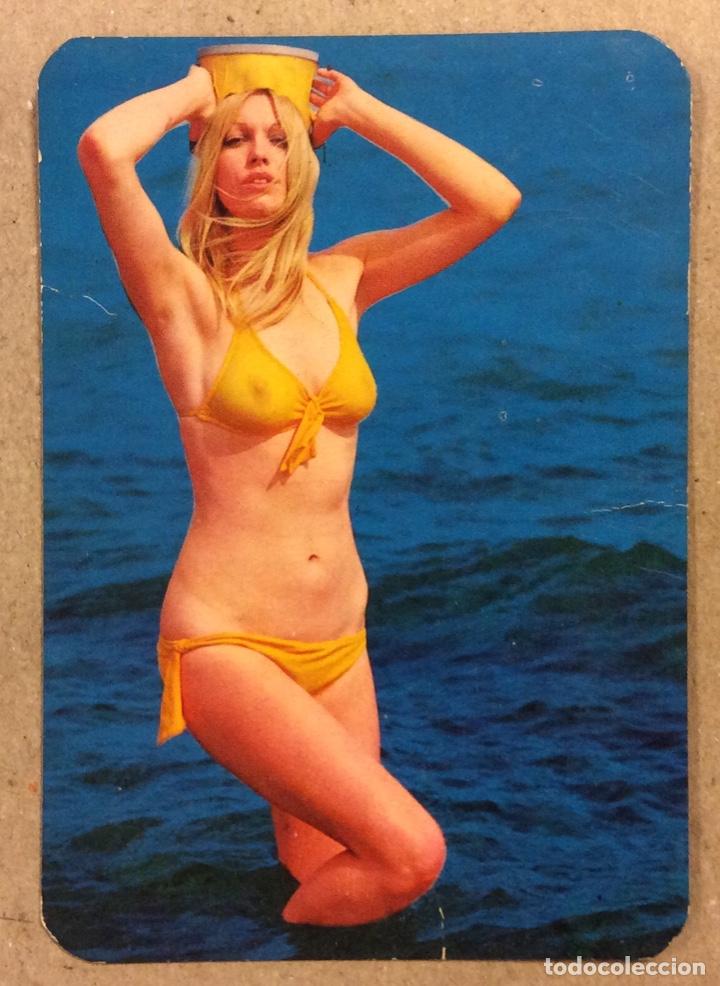 Collectables Calendars: BAR IZIARTXU (DEUSTO - BILBAO). CALENDARIO PUBLICITARIO DE 1974. CHICA BIKINI