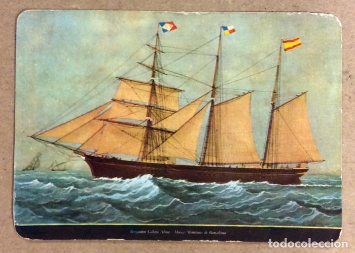 Collectables Calendars: TRANSPORTES ALMANSA (BILBAO). CALENDARIO PUBLICITARIO DE 1973. BARCO