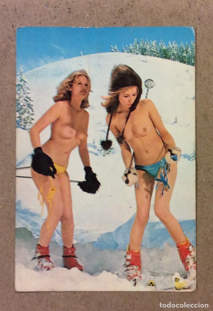 Collectables Calendars: BAR BIENVE (BILBAO). CALENDARIO PUBLICITARIO ER&Oacute;TICO DE 1977.