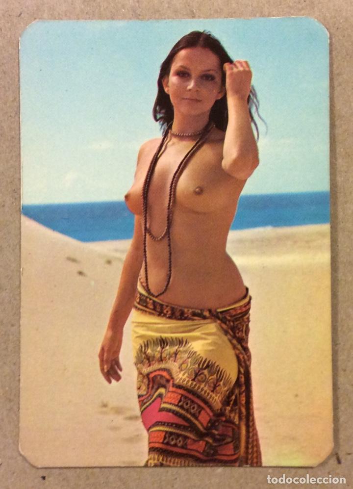 Collectables Calendars: BAR EL KIL&Oacute;METRO (SESTAO). CALENDARIO PUBLICITARIO ER&Oacute;TICO DE 1977.