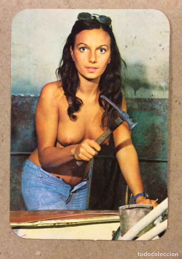 Collectables Calendars: TALLERES DE HOJALATER&Iacute;A RAMIRO GOMEZ (BILBAO). CALENDARIO PUBLICITARIO ER&Oacute;TICO DE 1977