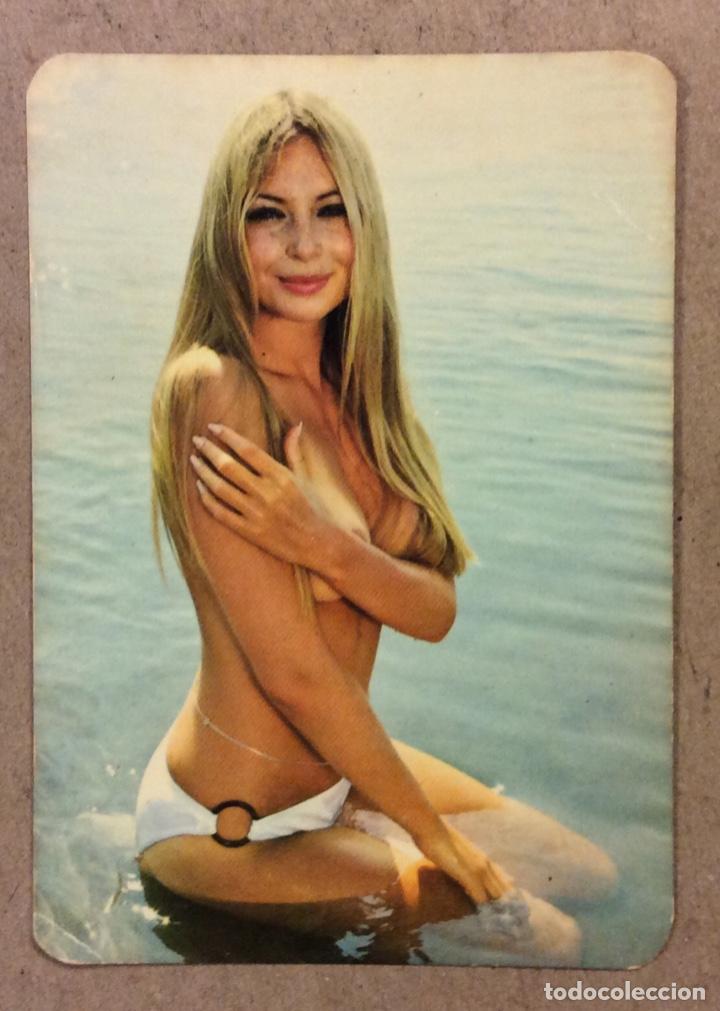 Coleccionismo Calendarios: CARROCER&Iacute;AS BIDEA (BASAURI). CALENDARIO PUBLICITARIO ER&Oacute;TICO DE 1977.