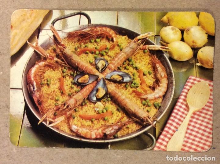 Collezionismo Calendari: RESTAURANTE CRISOL 2 (RECALDEBERRI - BILBAO). CALENDARIO PUBLICITARIO DE 1980. PAELLA