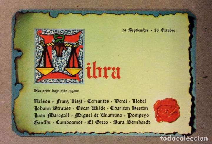 Coleccionismo calendarios: MUEBLES OLIVARES ELECTRODOM&Eacute;STICOS (M&Aacute;LAGA). CALENDARIO PUBLICITARIO DE 1977. LIBRA