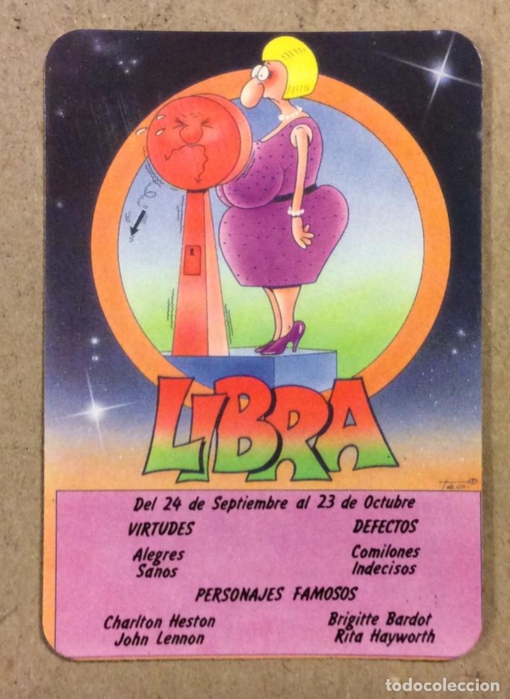 Coleccionismo calendarios: DISCOS YES (IRUN). CALENDARIO PUBLICITARIO DE 1992. LIBRA