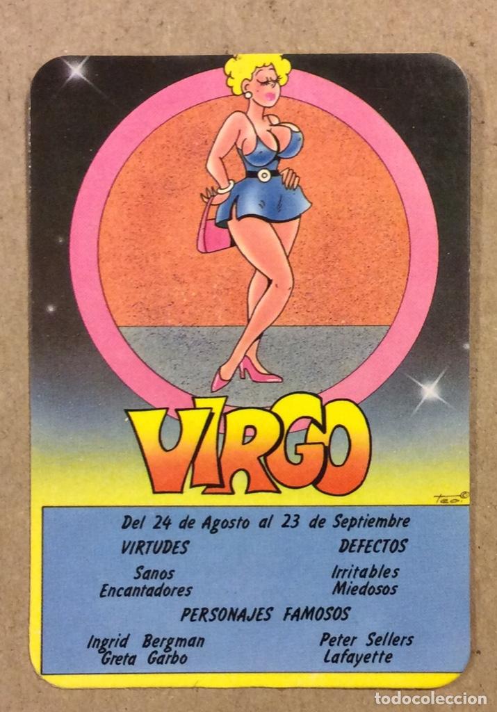 Coleccionismo calendarios: DISCOS YES (IRUN). CALENDARIO PUBLICITARIO DE 1992. VIRGO