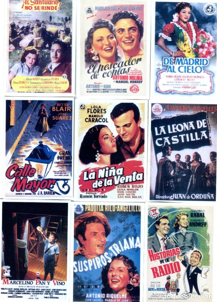 Coleccionismo calendarios: 9 CALENDARIOS CINE ESPA&Ntilde;OL, A&Ntilde;O 2002, ANTONIO MOLINA, PABLITO CALVO, GRANDES PELICULAS