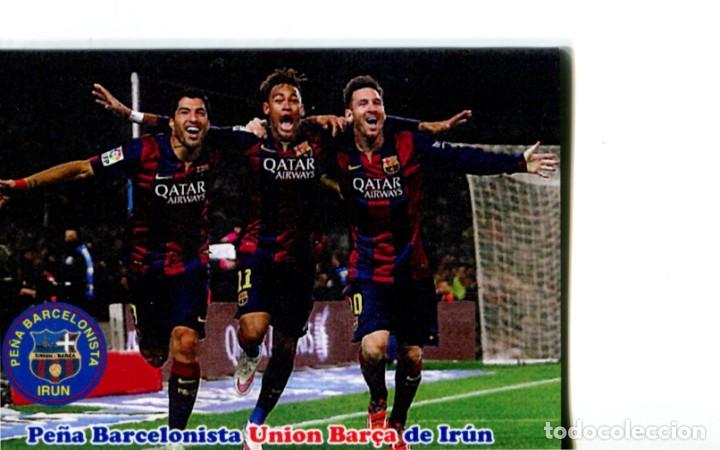 Collectionnisme Calendriers: Calendario de bolsillo tema f&uacute;tbol pe&ntilde;a barcelonista irun. FC Barcelona Bar&ccedil;a. a&ntilde;o 2016