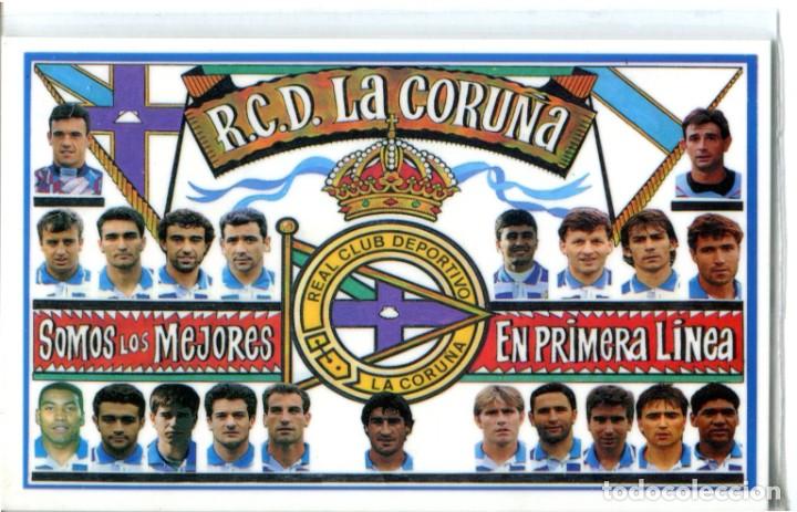 Coleccionismo calendarios: CALENDARIO FUTBOL RCD LA CORU&Ntilde;A 1995
