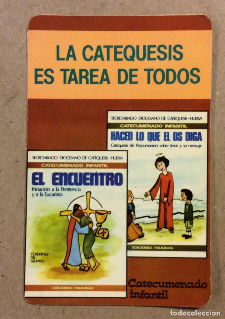 Sammeln von Kalendern: CATECUMENADO INFANTIL (MADRID). CALENDARIO PUBLICITARIO DE 1981.