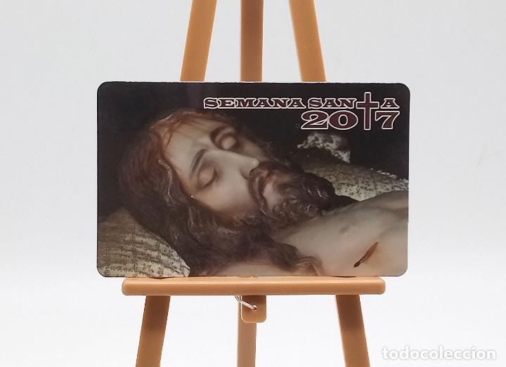 Coleccionismo Calendarios: Calendario de bolsillo - 2017 - Religi&oacute;n - Semana Santa Aranjuez - Cofrad&iacute;a Santo Entierro