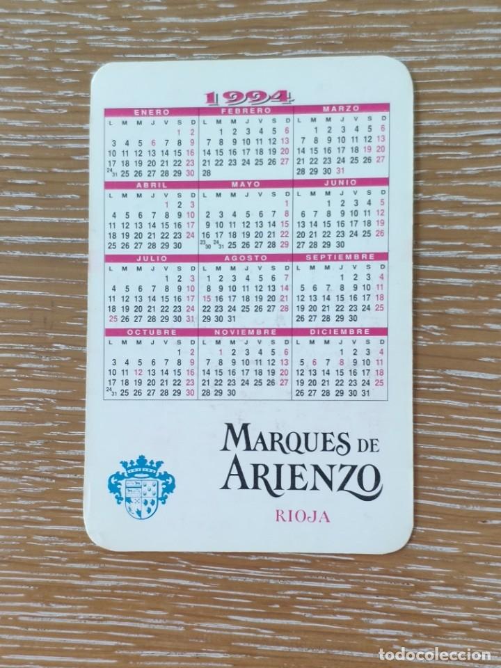 Coleccionismo calendarios: VCK 3226 CALENDARIO BOLSILLO - A&Ntilde;O 1994 - RIOJA MARQUES DE ARIENZO - BODEGA DE CHEMA - ZARAGOZA