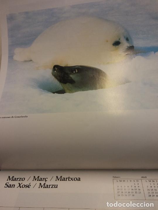 Coleccionismo calendarios: CALENDARIO 1986. GREENPEACE. INTEGRAL - Foto 2