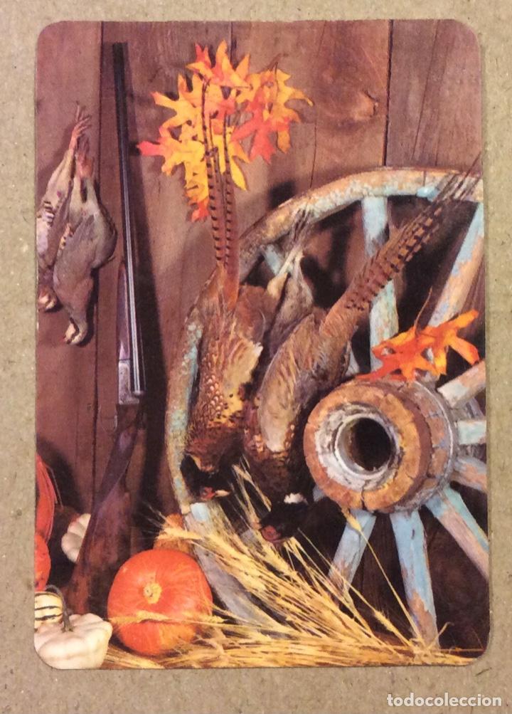 Collectables Calendars: BAR PORTELA (BILBAO). CALENDARIO PUBLICITARIO DE 1981. BODEG&Oacute;N DE CAZA.