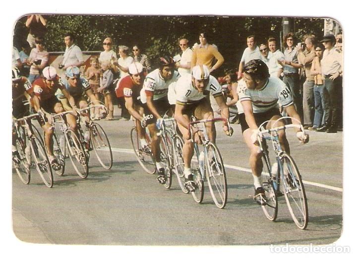 Coleccionismo Calendarios: CALENDARIO DE BOLSILLO DE SERIE DEL A&Ntilde;O 1974 DEPORTES - CICLISMO - VER FOTO REVERSO