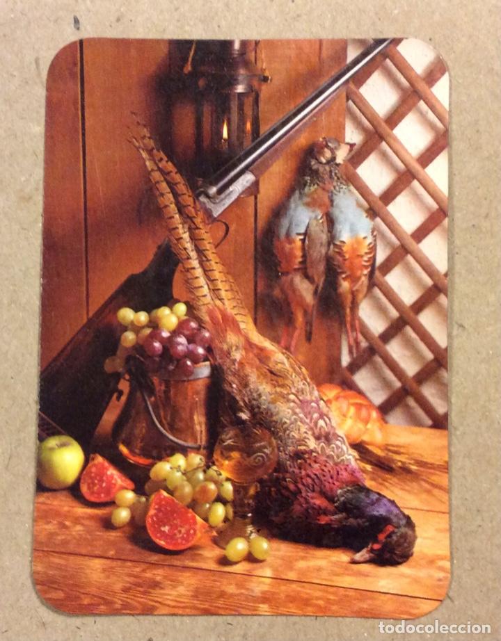 Coleccionismo calendarios: TALLERES SABANZA (VILLAMEDIANA DE IREGUA - LA RIOJA). CALENDARIO PUBLICITARIO DE 1984. BODEG&Oacute;N CAZA