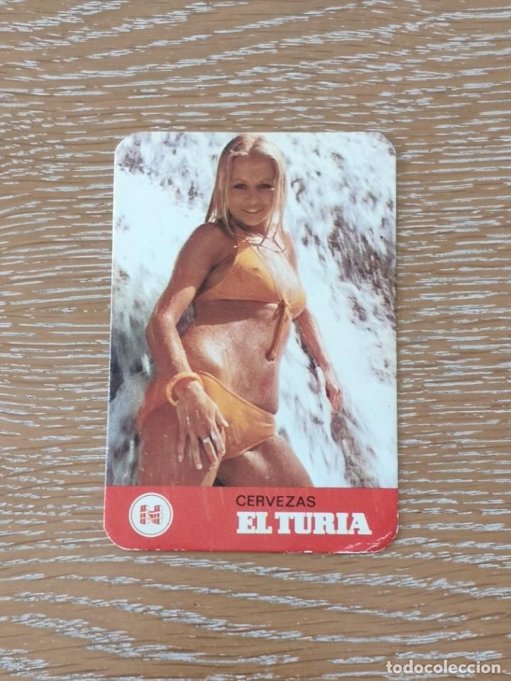 Coleccionismo Calendarios: VCK 3238 Calendario Bolsillo - A&Ntilde;O 1975 - CERVEZAS EL TURIA - PUBLICIDAD MUJER - STARK TURIA