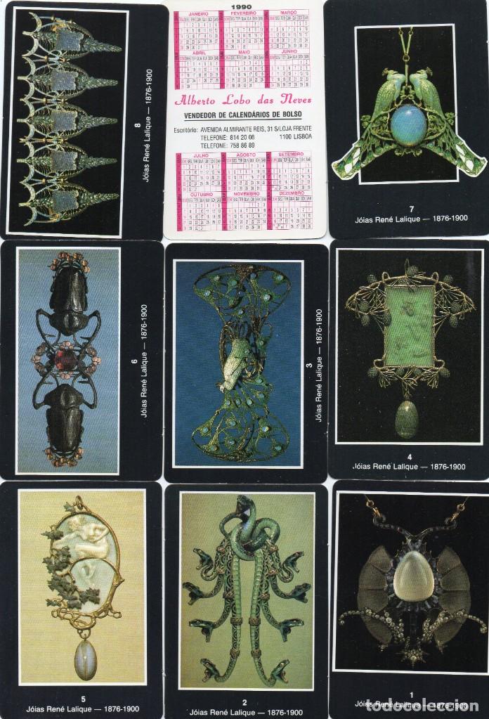 Collectionnisme Calendriers: Calendario de Publicidad 1990 - 16 calendarios -JOYAS