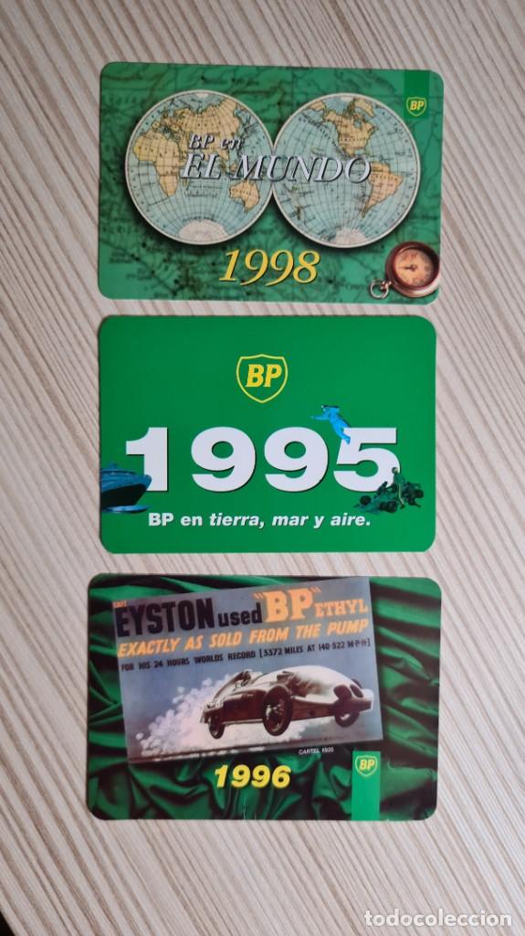 Coleccionismo calendarios: Lote de 3 calendarios de bolsillo BP - Foto 1