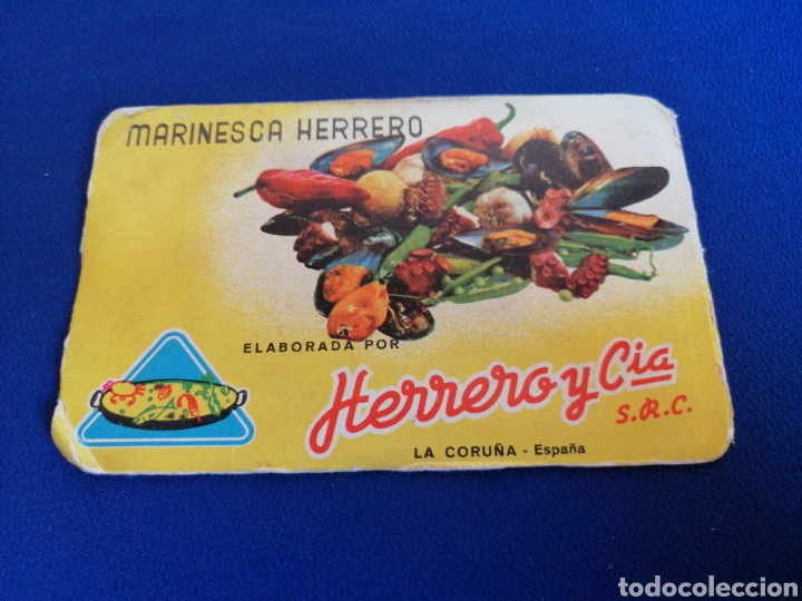 Coleccionismo calendarios: MARINESCA HERRERO LA CORU&Ntilde;A CALENDARIO - Foto 1