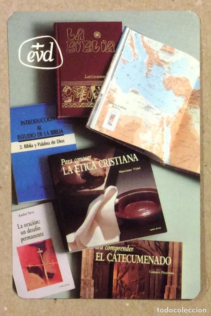 Sammeln von Kalendern: EDITORIAL VERBO DIVINO - LIBRER&Iacute;A JAKINBIDE (BILBAO). CALENDARIO PUBLICITARIO DE 1990.