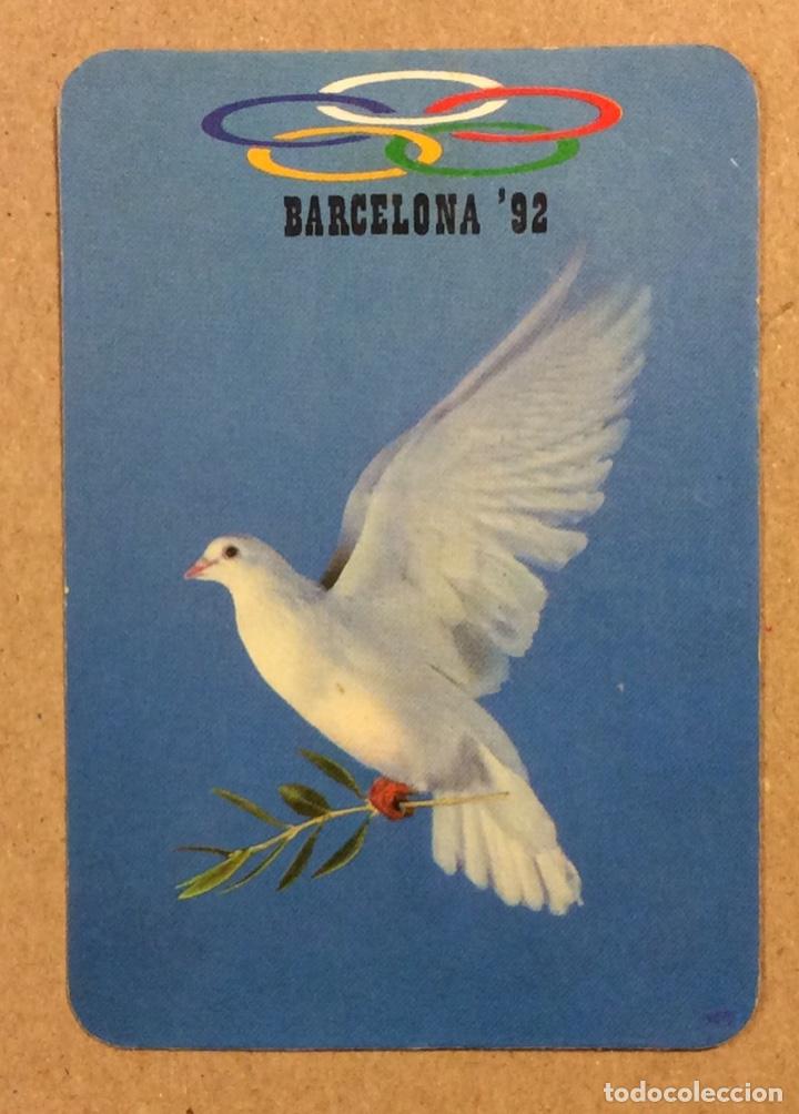 Collectables Calendars: JOS&Eacute; LUIS BERNAT COLECCIONISTA CALENDARIOS (LOGRO&Ntilde;O). CALENDARIO PUBLICITARIO DE 1990. BARCELONA &lsquo;92