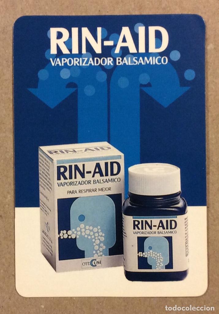 Coleccionismo calendarios: RIN-AID VAPORIZADOR BALS&Aacute;MICO. CALENDARIO PUBLICITARIO DE 1994.