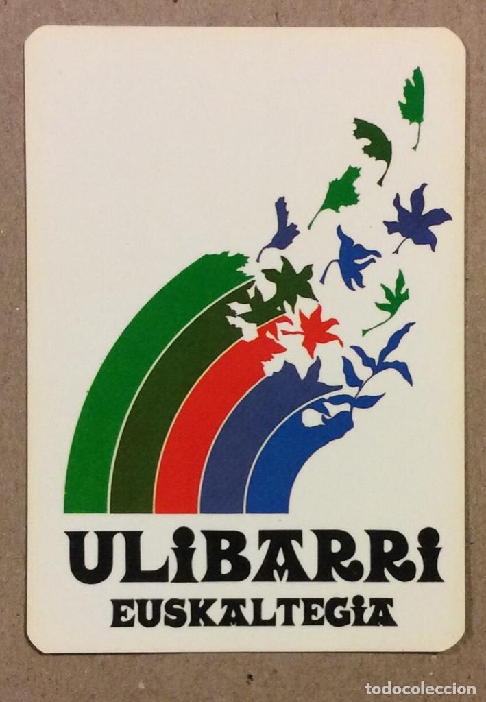 Colecionismo Calend&aacute;rios: ULIBARRI EUSKALTEGIA (BILBAO). CALENDARIO PUBLICITARIO DE 1992.