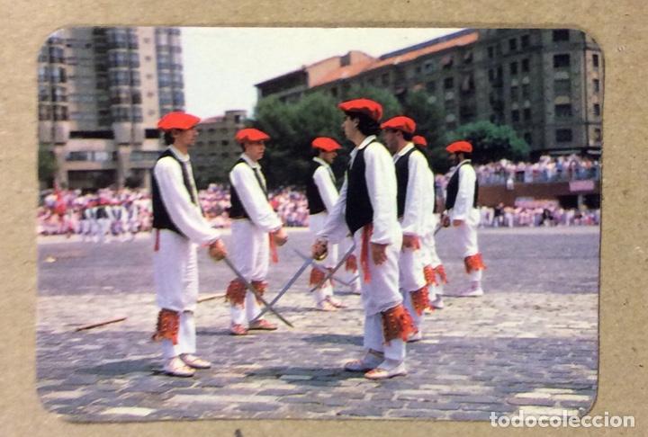 Colecionismo Calend&aacute;rios: BAR GURE ETXEA (BARAKALDO). CALENDARIO PUBLICITARIO DE 1990. DANTZARIS