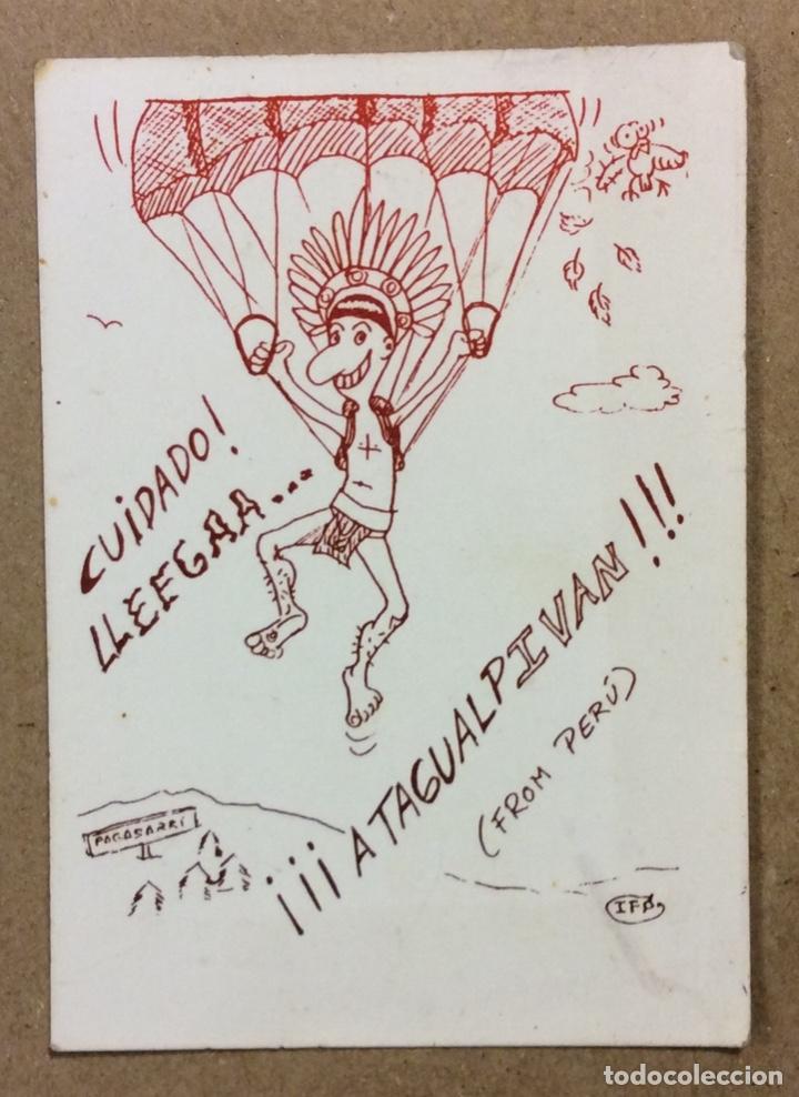 Coleccionismo calendarios: CUIDADO LLEGA&hellip; TAGUALPIVAN (FROM PER&Uacute;). CALENDARIO DE 1999.