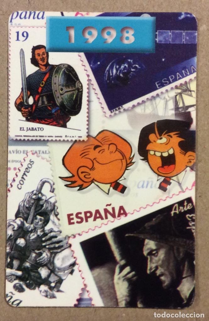 Collectables Calendars: CORREOS. CALENDARIO PUBLICITARIO DE 1998.