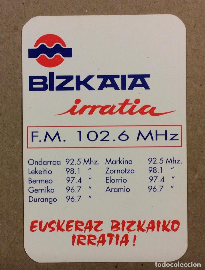 Coleccionismo calendarios: BIZKAIA IRRATIA. CALENDARIO PUBLICITARIO DE 1997.
