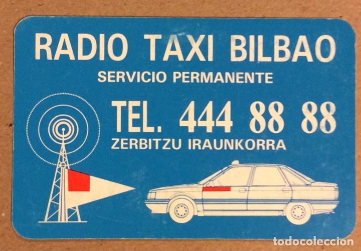 Collezionismo Calendari: RADIO TAXI BILBAO Y AUTOBUSES ANSA. CALENDARIO PUBLICITARIO DE 1997.