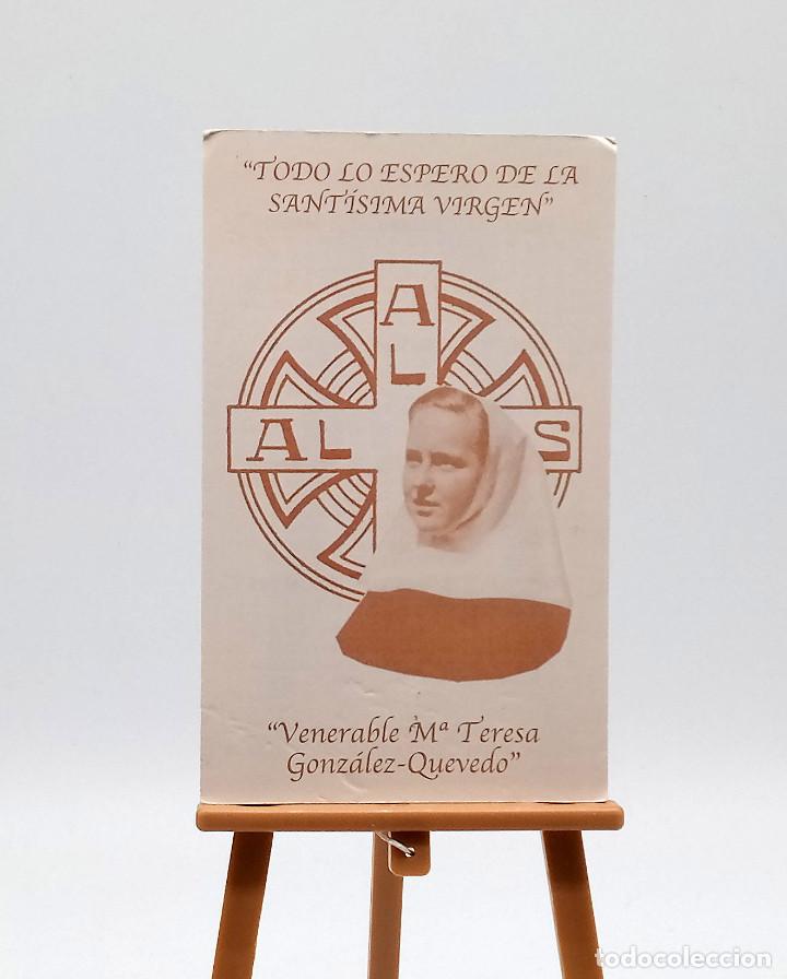 Coleccionismo Calendarios: Calendario de bolsillo - 2011 - Religi&oacute;n - Venerable M&ordf; Teresa Gonz&aacute;lez-Quevedo
