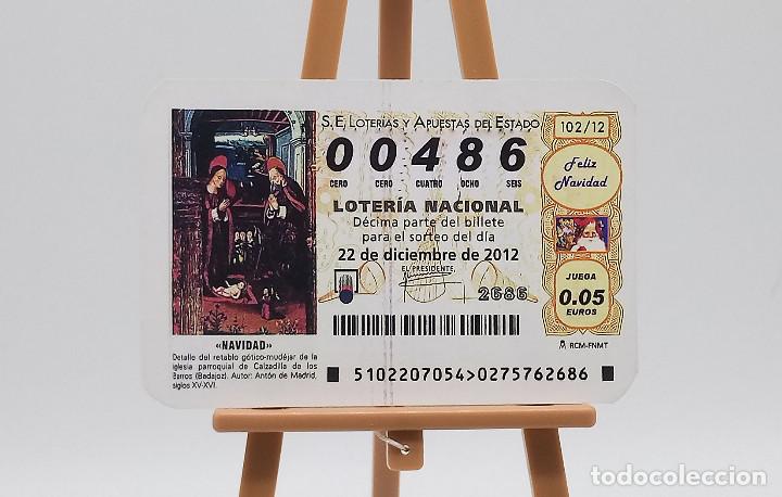 Colecionismo Calend&aacute;rios: Calendario de bolsillo - 2013 - Loter&iacute;a Nacional - Navidad