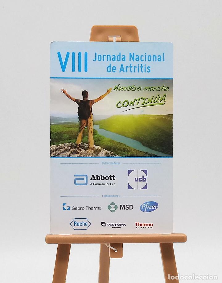 Colecionismo Calend&aacute;rios: Calendario de bolsillo - 2013 - VIII Jornada Nacional de Artritis