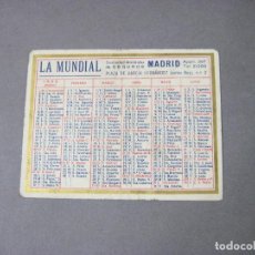 Coleccionismo Calendarios: CALENDARIO DE BOLSILLO DE LA SOCIEDAD DE SEGUROS MUNDIAL PARA 1935. Lote 363248090