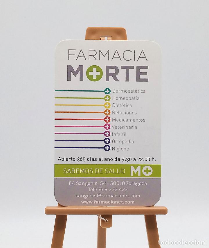 Coleccionismo Calendarios: Calendario de bolsillo - 2014 - Publicitario - Farmacia Morte - Zaragoza