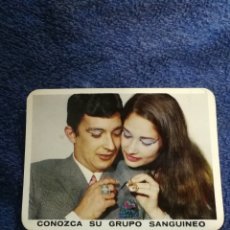 Coleccionismo Calendarios: CONOZCA SU GRUPO SANGUÍNEO. DE 1970. Lote 363511020