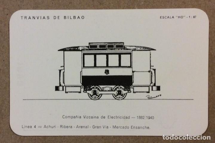 Colecionismo Calend&aacute;rios: TRANV&Iacute;AS DE BILBAO L&Iacute;NEA 4, COMPA&Ntilde;&Iacute;A VASCA DE ELECTRICIDAD. CALENDARIO PUBLICITARIO DE 1992 FILATELI