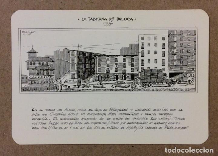 Coleccionismo Calendarios: LA TABERNA DE PALOCA (BILBAO). CALENDARIO PUBLICITARIO DE 1998 FILATELIA UNAMUNO.