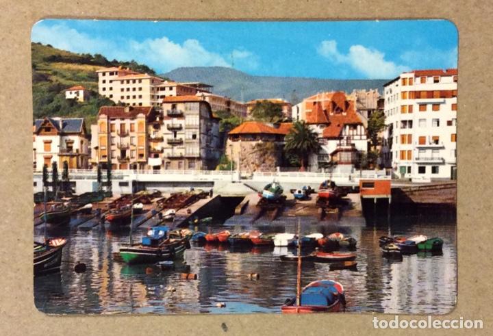 Collectables Calendars: PUERTO DE BERMEO. CALENDARIO PUBLICITARIO DE 1991 IMPRENTA F. ZUBIRI (BILBAO).