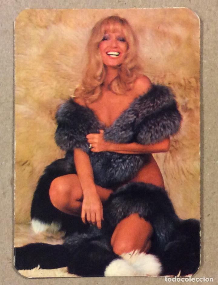 Colecionismo Calend&aacute;rios: FERRETER&Iacute;A LEAL Y TAXI L. TEMPRANO (ERANDIO). CALENDARIO PUBLICITARIO DE 1976. CHICA BIKINI