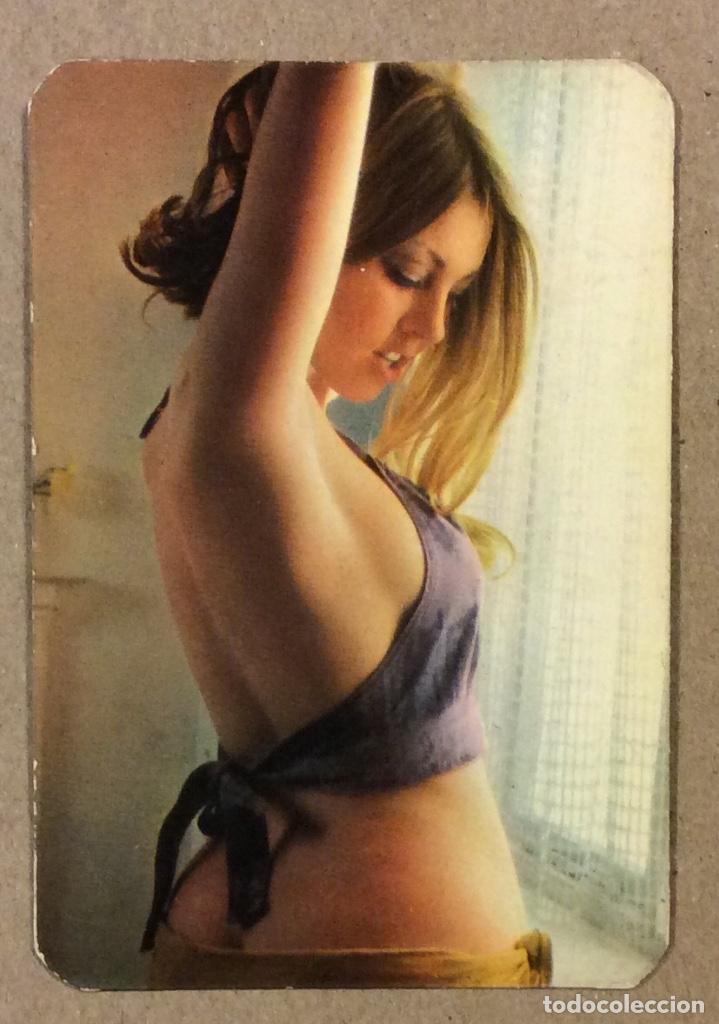 Sammeln von Kalendern: FERRETER&Iacute;A LEAL Y TAXI L. TEMPRANO (ERANDIO). CALENDARIO PUBLICITARIO DE 1976. CHICA BIKINI