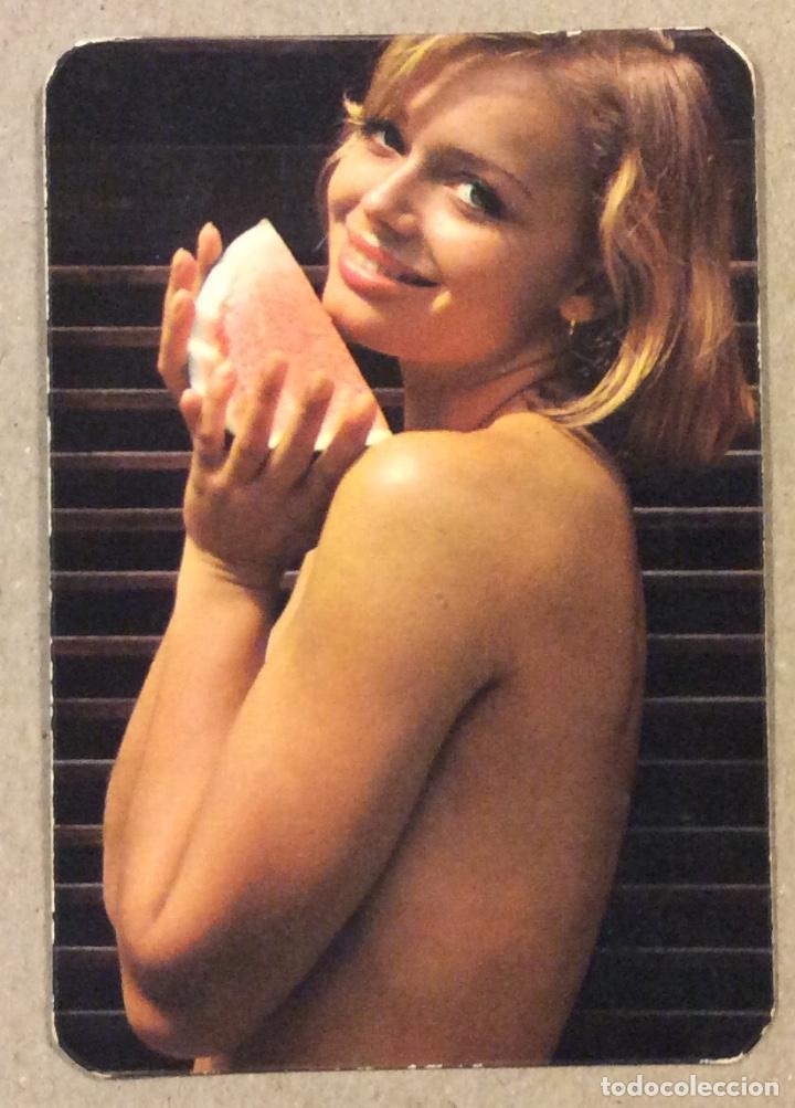 Colecionismo Calend&aacute;rios: FERRETER&Iacute;A LEAL Y TAXI L. TEMPRANO (ERANDIO). CALENDARIO PUBLICITARIO DE 1976. CHICA BIKINI