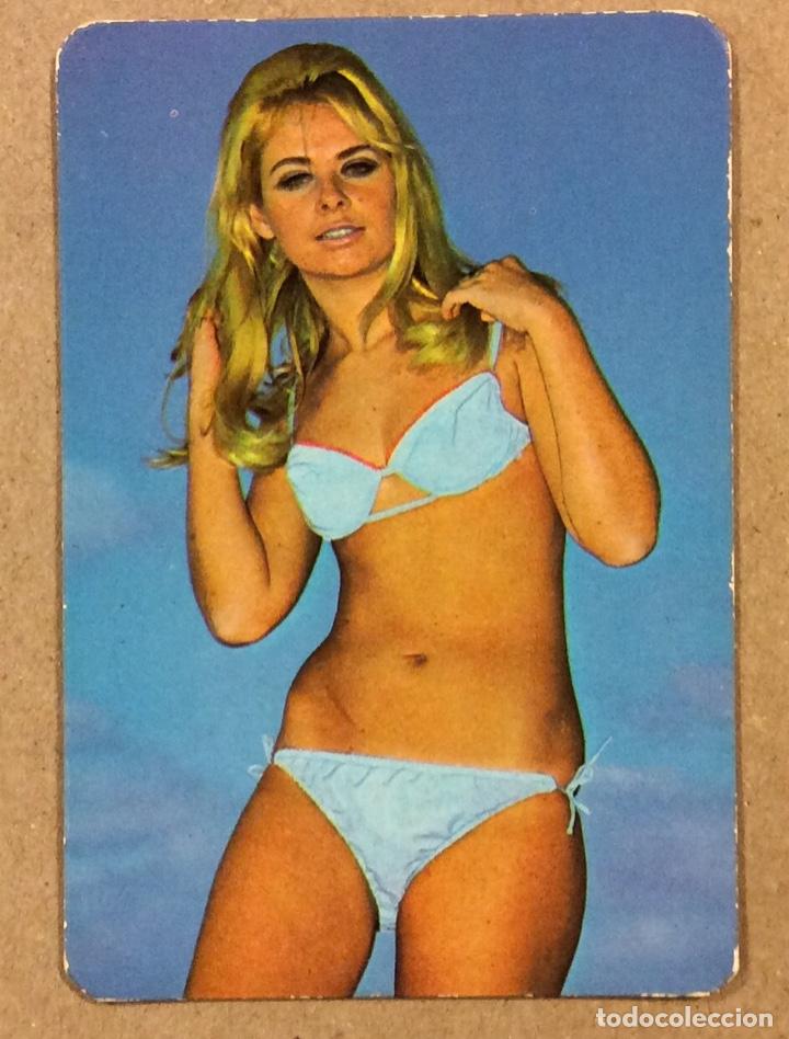 Coleccionismo calendarios: BAR EL DESCANSO (ASTRABUDUA - ERANDIO). CALENDARIO PUBLICITARIO DE 1973. CHICA BIKINI