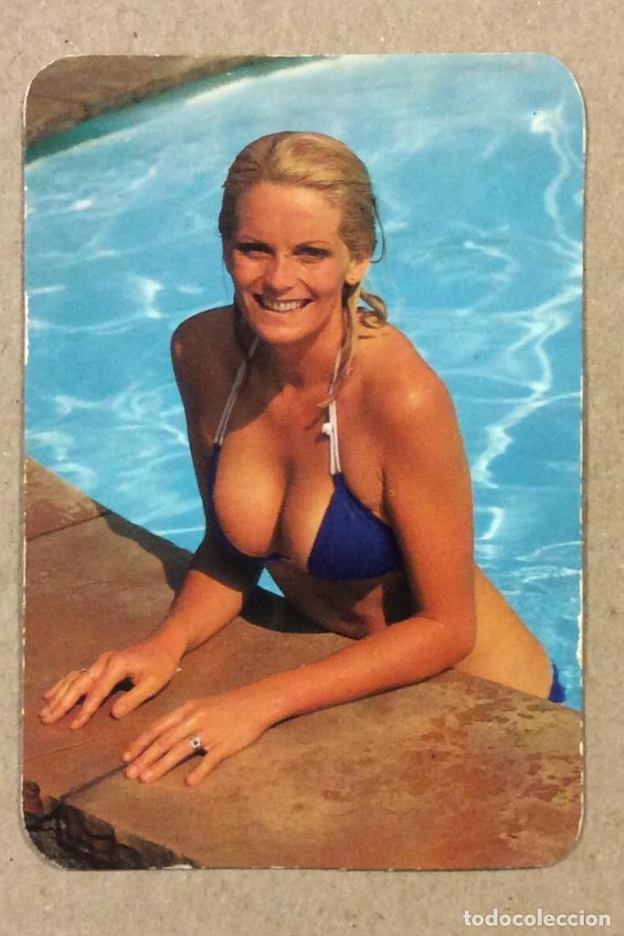 Sammeln von Kalendern: RESTAURANTE ACHUCARRO (ARRIGORRIAGA). CALENDARIO PUBLICITARIO DE 1975. CHICA BIKINI.
