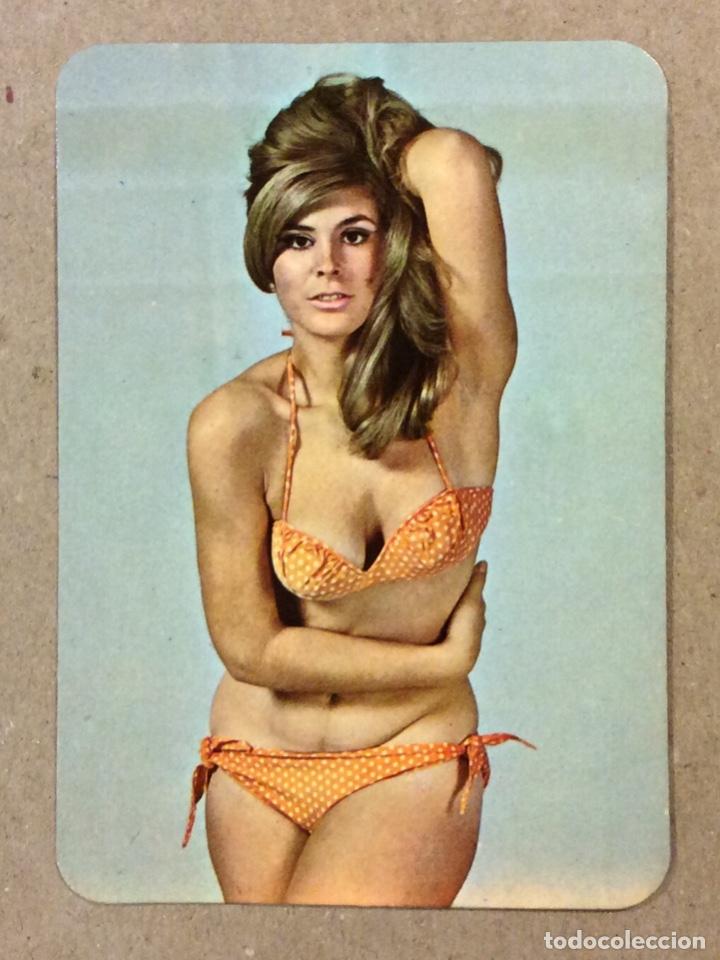 Coleccionismo calendarios: TRANSPORTES PICSA (BARCELONA - TARRAGONA). CALENDARIO PUBLICITARIO DE 1973. MODELO BIKINI.