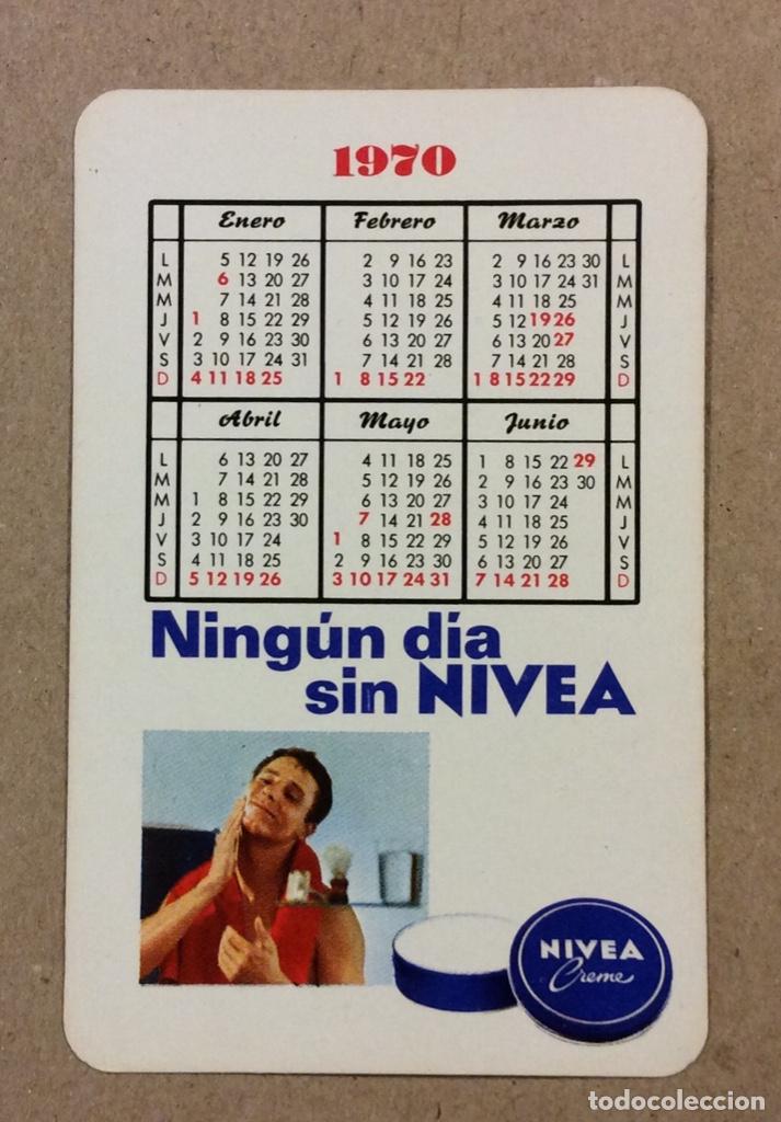 Colecionismo Calend&aacute;rios: CREMA NIVEA. CALENDARIO PUBLICITARIO DE 1970.